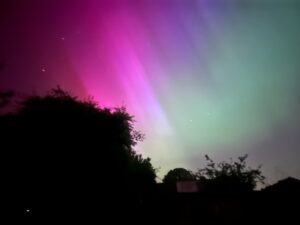 Northern lights, Oxfordshire May 2024