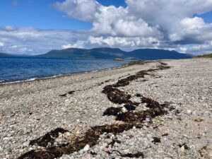 Beach at Inverguseran, overlooking Sound of Sleat