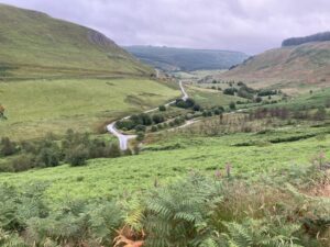 Day 3 - road between Dolgoch and Tregaron